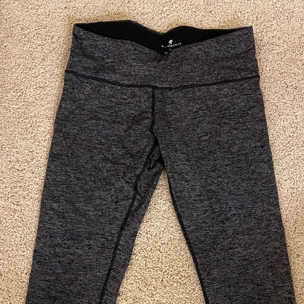 Heathered Gray Capris / Crop Leggings